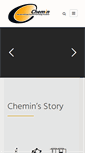 Mobile Screenshot of chemin.co.za